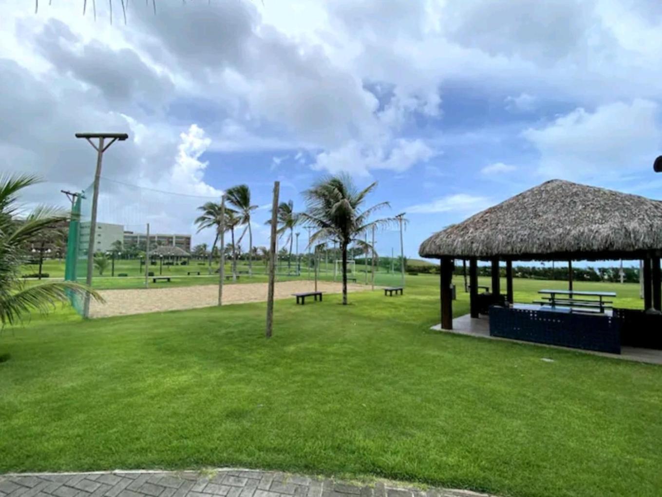 Beach Living - Porto Das Dunas - Ap Terreo 300M Beach Park Pe Na Areia Aquiraz Exteriér fotografie